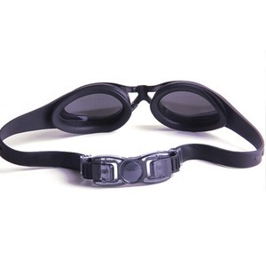 silicone and PC lens adult swim goggles with color lenses