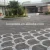Import Silver Grey Granite Paver stoneds / Driveway Cobbles Natural Stone from China