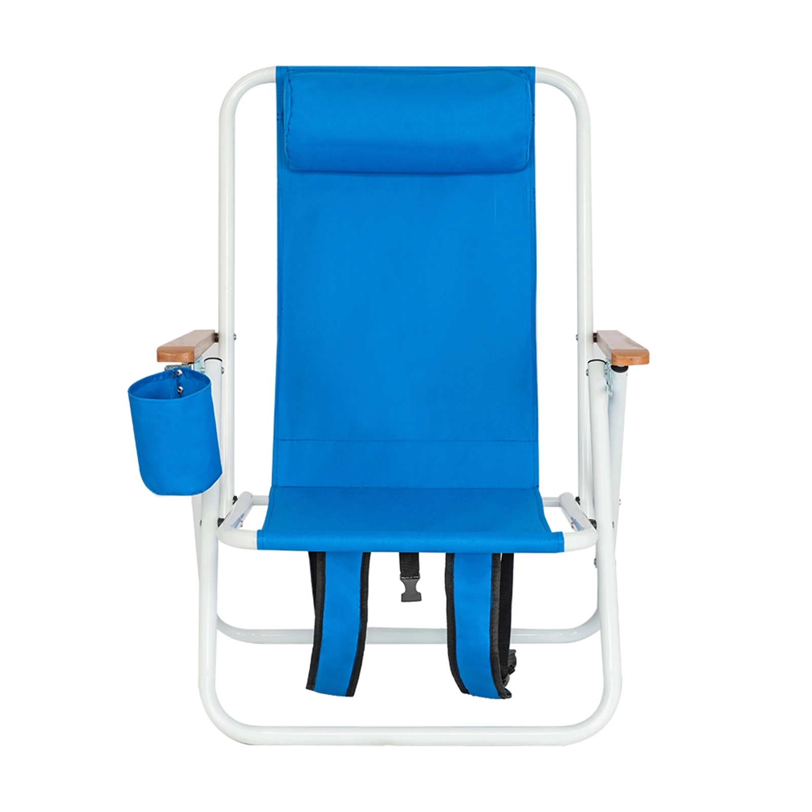 Single beach chair portable folding chair