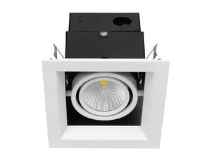 Single-head/double-head/three-head recessed downlight led grille light