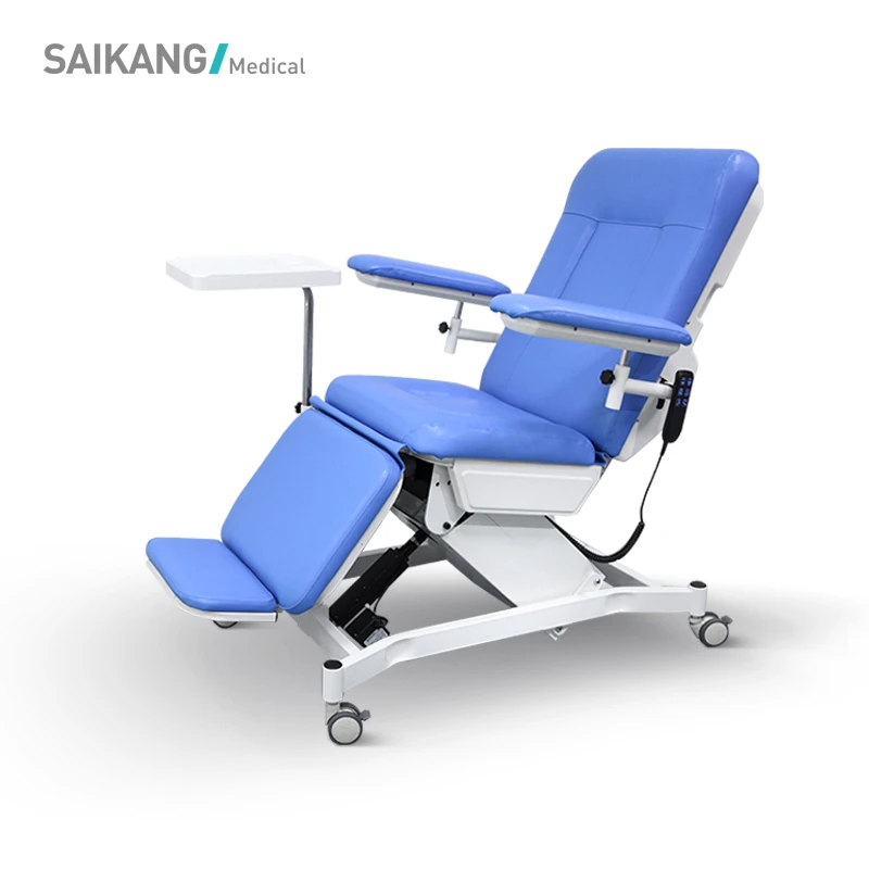 SKE-180 High Quality Medical Blood Chair 5 Function Adjustable Patient Electric Dialysis Chair Manufacturers