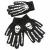 Import Skeleton Skull GLOW IN THE DARK Touch Screen Magic Acrylic Glove Halloween Holiday Kids Children Winter thermal Warm Custom logo from China