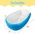 Import Sky Blue Soft Cushion Central Seat Inflatable Baby Shower Bathtub from China