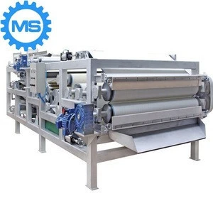 Sludge dewatering machine/Vacuum belt filter press
