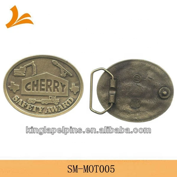 SM-MOT005 antique brass wholesale belt buckles
