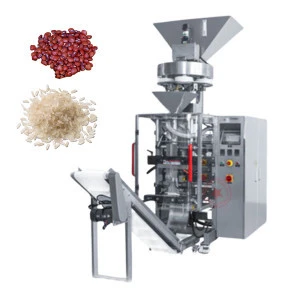 small automatic vertical salt / sugar / seed / bean / granule volumetric cup dosing filling filler tea packaging machine 1kg