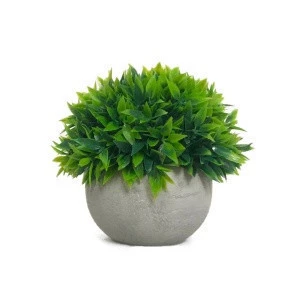 Small Home Artificial succulent plants potted Small artificial ball bonsai For Home Desk Decor