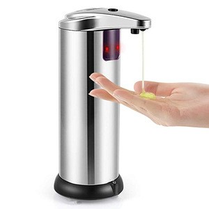 Smart Sensor Touchless Automatic Liquid Soap Dispenser  Electroplated Sanitizer Dispensador
