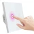 Import smart z-wave europe modern 2 gang light mirror led touch switch light from China