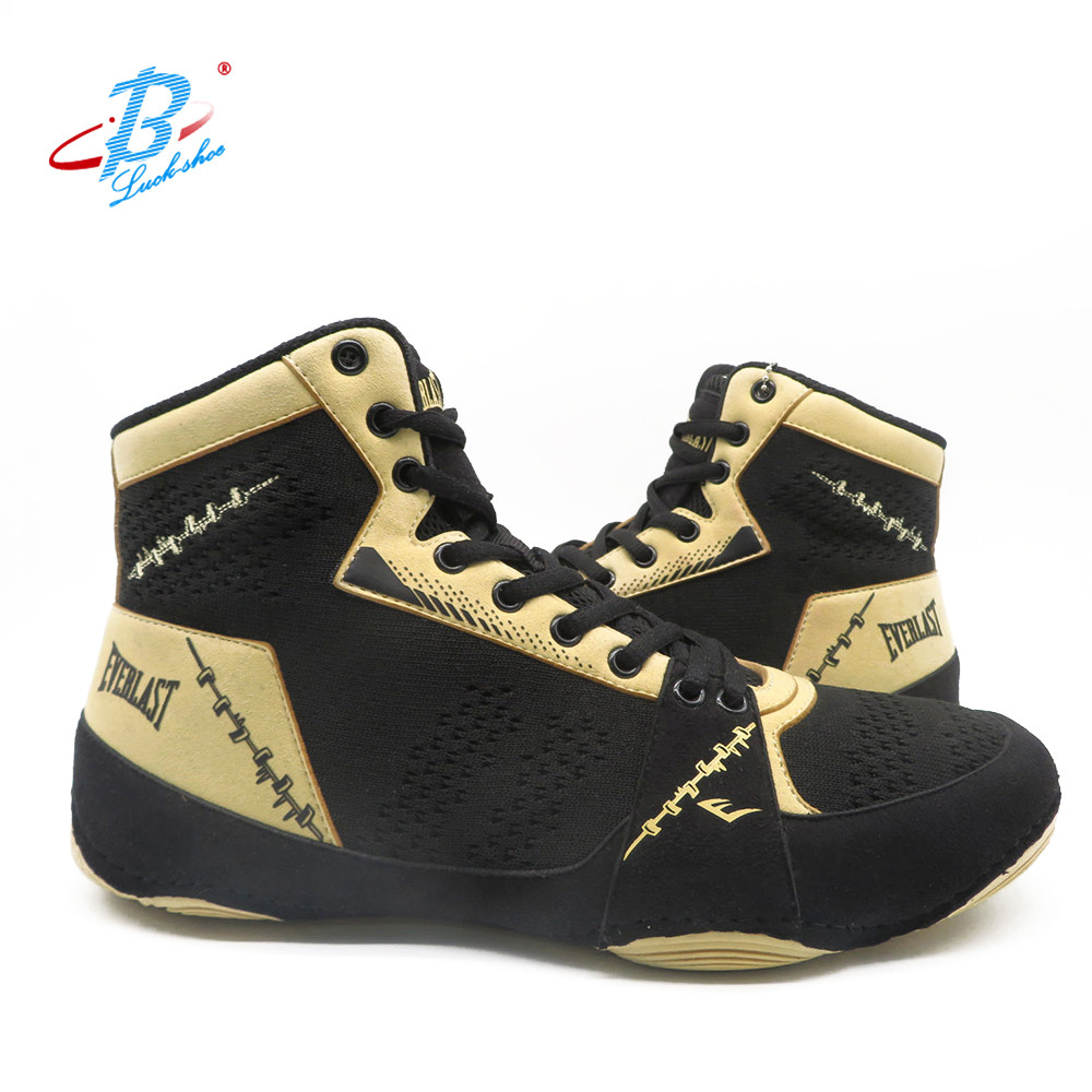 soft non slip GYM boxing shoes professional wrestling shoes