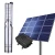 Import solar pump 120 meters head borehole irrigation solar pump solar pumps for irrigation full set solar pump submersible from China