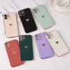 Solid Plating Lens Protection Phone Case For iPhone 12 11 Pro Max X XR XS Max 7 8 6 6s Plus SE 3 2022 13 Pro Max Soft Cover Case