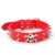 Import specialty tools red leather diameter 2.5 cm christmas dog collar from China