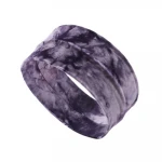 Sports Tie-dye Hair Band Yoga Elastic Hair Band Sweat-absorbent Hair Accessory