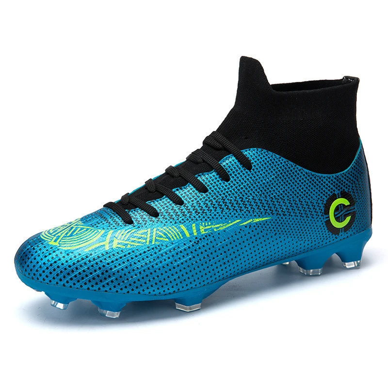 Spot Drop-shopping Cheap Soccer Shoe Most popular design Breather Cleats Professional Shoes Football Soccer Boots for Men