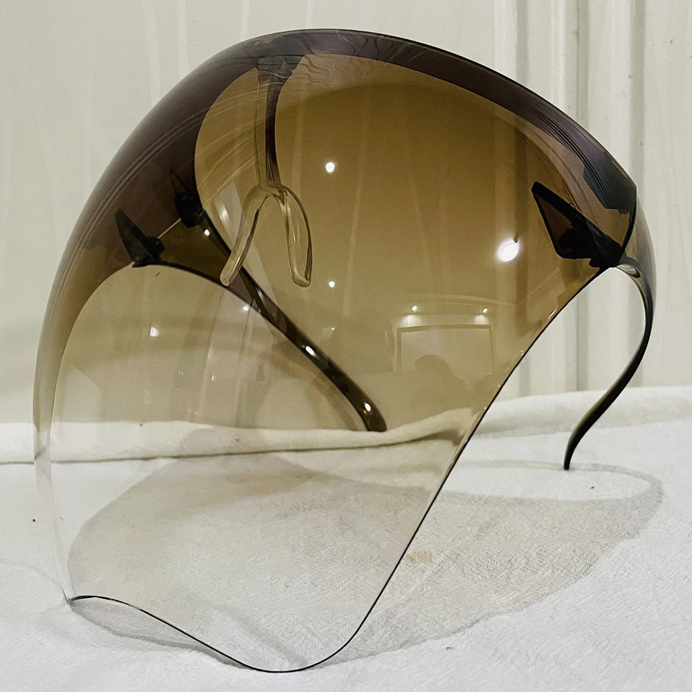 SPUKA Womens Oversized Face Shield Glasses Men Visor Anti-fog  Faceshield Sunglasses SPK05