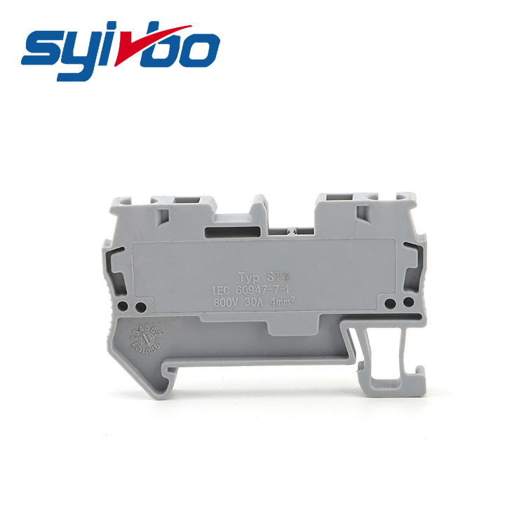 St4 Wire Buy St-4 Din Rail Wire Terminal Block Connector from Zhejiang Xingbo ...