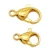 Import Stainless Steel 14K gold lobster Clasps For Making Bracelet, Silver Stainless Steel 26mm X 13mm  Lobster Clasps Jewelry Findings from China