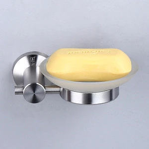 Stainless steel  304 Bathroom Kitchen Square Soap Dish hotel clear hand soap bar holder soap dish