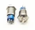 Import Stainless steel 3way 6pin 24V IP67 rotary push button switch from China