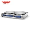 stainless steel double crepe maker