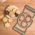 Import Stainless steel flower shape cookie biscuit cutter mold cake mousse ring mould with press dessert pastry tools from China