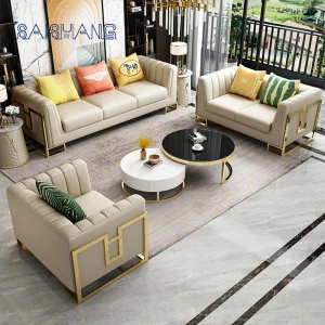 Stainless steel leg material stable furniture can be wholesale customized modern style sofa