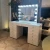 Import Stock on USA! Docarelife Modern Bedroom Set 13 Drawer Dressing Makeup Vanity Table with Mirror from China