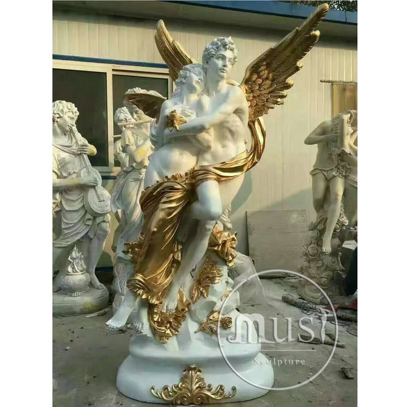 Stone Carving Custom Sized Angel Baby Figurine