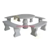 Stone garden ornaments products white marble table chair