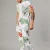 Import streetwear custom logo palm print hawaiian t shirt for men from China