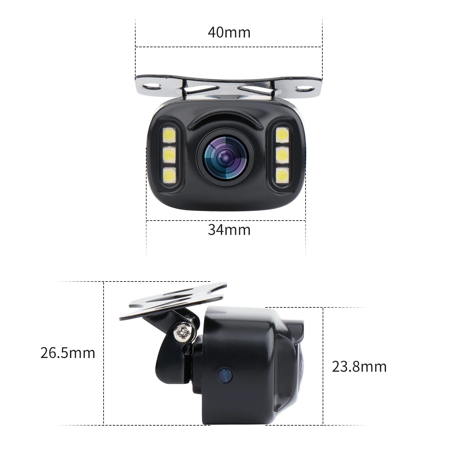 Suitable for All Cars Wireless Wifi Backup Camera Night Vision 720P HD Wireless WiFi Rear View Camera