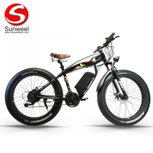 Suncycle hot selling 1500w fat tire e-bike/ beach electric bicycle for sale