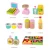 Import Supermarket pretend toys Wooden Toy Fruit Stand Fruit Shop Kitchen Cutting Game Kid Toy from China