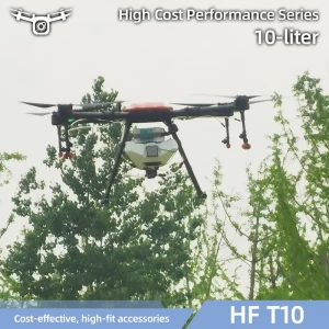 T10 Drone for Agricultural Fumigation Sprayer 10L Agricultural Drone with High Pressure Nozzle for Automatic Spraying