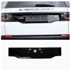 Tailgate license plate black frame License plate bottom plate for Discovery Sport