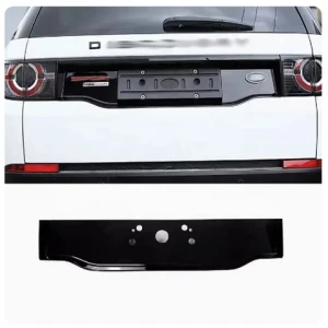 Tailgate license plate black frame License plate bottom plate for Discovery Sport