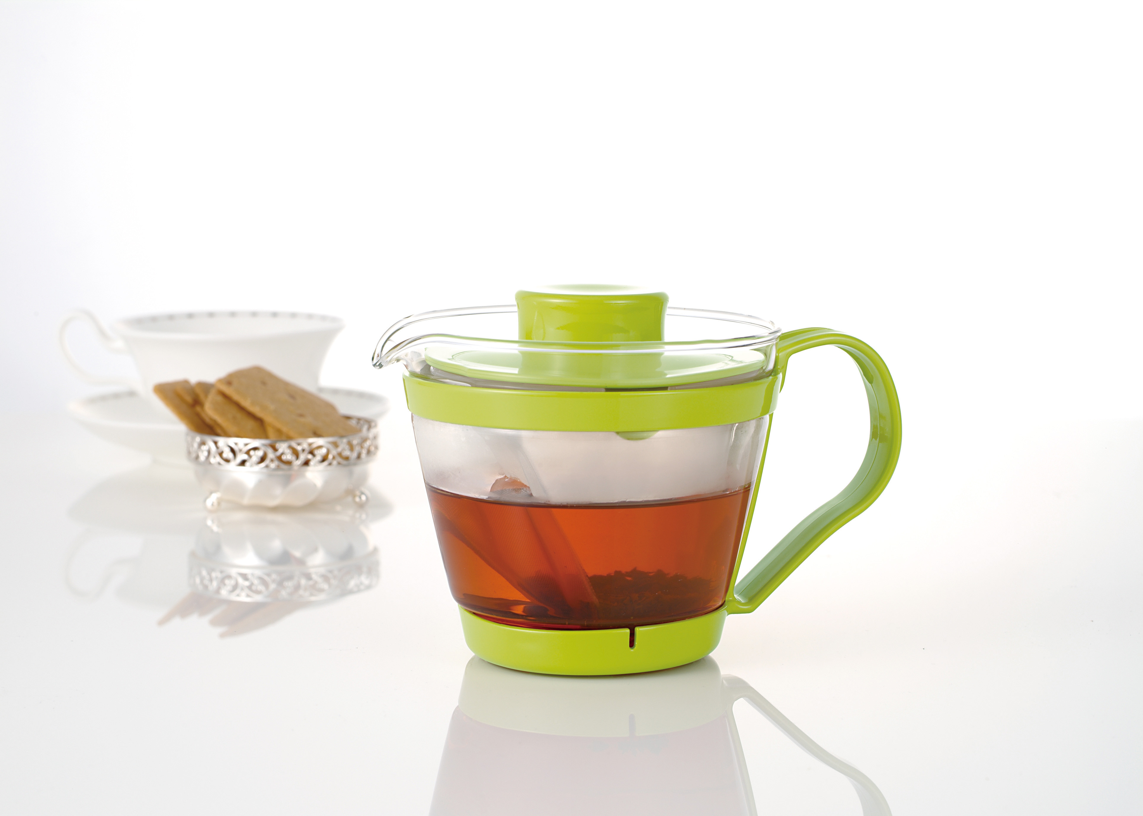 Buy Tea Flower Hot Functionable Pot Food Container With Simple Design ...