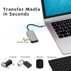 The High Quality usb type c hub 3 in 1 usb hub multi function adapter for MacBook Pro and Type C Window Laptop