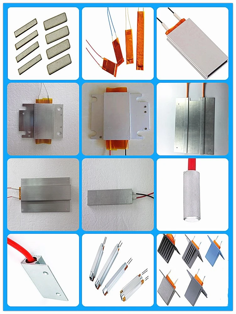Thermistor heating plate with aluminum case used for hand dryer/milk wamer/hair straightener