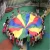 Import Thrilling 6FT 8Handles Children Kids Teamwork Cooperative Play Rainbow Parachute Waterproof Outdoor Game Exercise Sport Tool Toy from China
