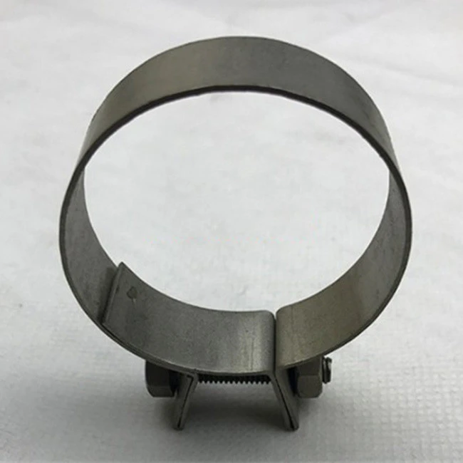 Titanium Metal Clamp T-bolt Coupling Hydraulic Hose Clamp