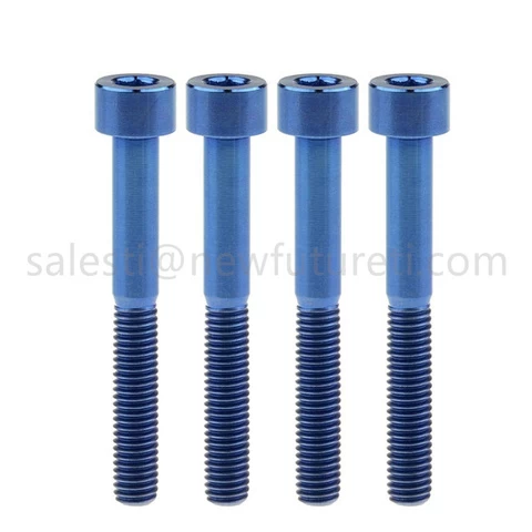 thumbnail interactive-video image 1 of M8 X 30mm Titanium Allen Key Bolt - Grade 5 (DIN912) By RRG 1 of 5