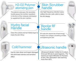 Top Beautymultifunction hydro dermabrasion facial /diamond hydra microdermabrasion machine peel machine