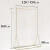 Import Top quality customizable design clothing shop display rack of Landing style from China