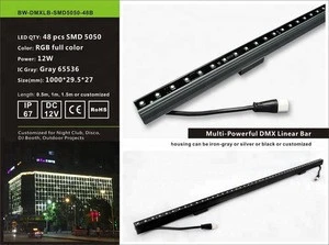Top Quality Led linear Light Bar Good Light rgbw color use in the stage lighting