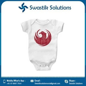 Top Quality Organic Cotton Baby Romper