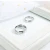 Import Top Quality Stainless Steel Ring Blanks Popular Titanium Steel Ring Couple ring from China