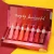 Import TOP Sale in korean factory direct 7pcs lip matte lipstick does not fade long lasting waterproof mini lipstick set from China
