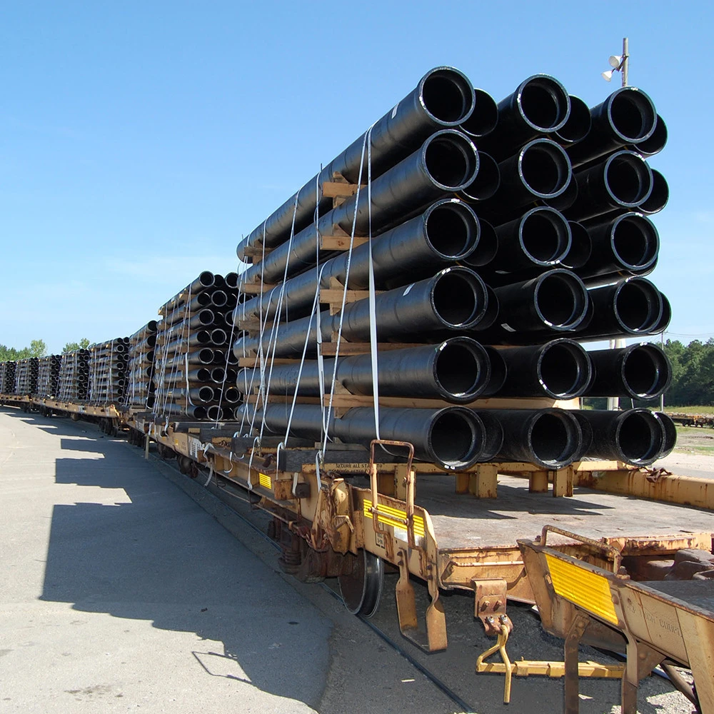 TOPSUN Ductile cast iron pipe t type joint for water supply/Ductile iron pipe manufacturer